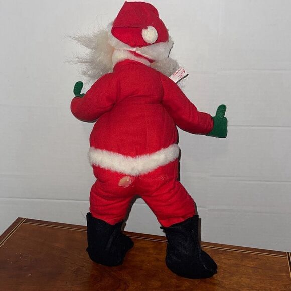 Vintage Annalee Christmas 18” Poseable Santa HANDPAINTED USA - Picture 10 of 15